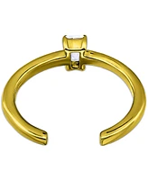 Giani Bernini Cubic Zirconia Baguette Toe Ring, Created for Macy's