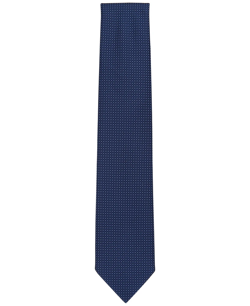 Club Room Men's Waydale Solid Textured Tie, Created for Macy's