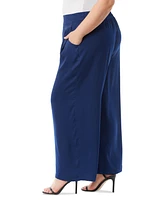 Jessica Simpson Trendy Plus Size Winnie Wide-Leg Pants