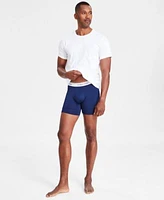 Calvin Klein Mens Cotton Classics 3 Pk. Crewneck T Shirts 3 Pk. Micro Stretch Solid Boxer Briefs