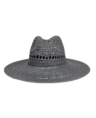 Marcus Adler Women's Straw Hat with Cut Out Detail