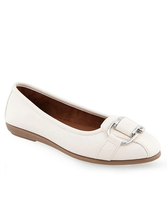 Aerosoles Women's Bentley Buckle Flats