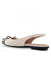 Aerosoles Women's Donna Pointed Toe Slingback Flats