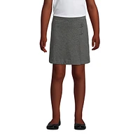 Lands' End Big Girls Plus School Uniform Knit Skort Above the Knee