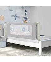 Slickblue Toddler Vertical Lifting Bed Rail with Double Lock- inch