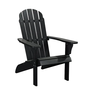 PolyTEAK Adirondack Chair For Fire Pits, Patio, Porch, and Deck, Traditional Element Collection