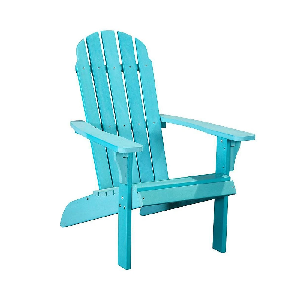 PolyTEAK Adirondack Chair For Fire Pits, Patio, Porch, and Deck, Traditional Element Collection