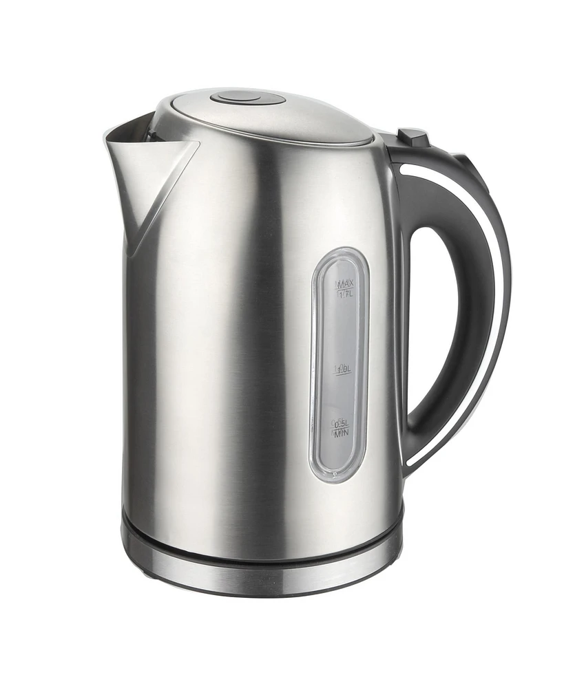 MegaChef 1.7 Quart Stainless Steel Electric Tea Kettle