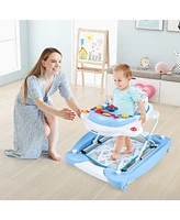 Slickblue Kids 6 1 Foldable Walker with Adjustable Height