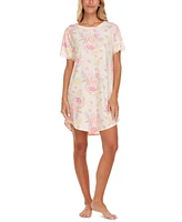 Flora by Nikrooz Women's Kathleen Short Sleeve Sleepshirt