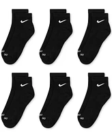 Nike Unisex 6-Pk. Dri-fit Quarter Socks