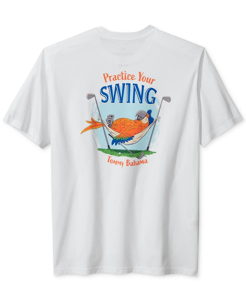 Tommy Bahama Men's Practice Your Swing Short Sleeve T-Shirt