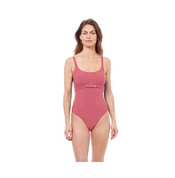 Unchain My Heart scoop neck one piece swimsuit