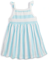 First Impressions Baby Girls Pool Stripe Dress, Created for Macy's