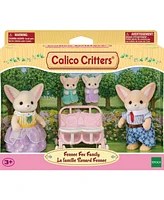 Calico Critters Fennec Fox Family, Set of 4 Collectable Doll Figures