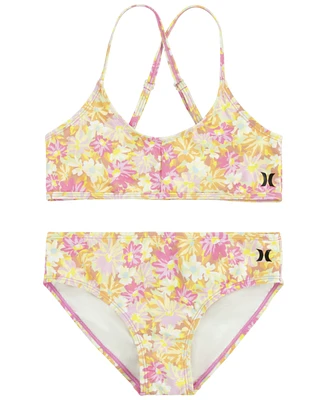 Hurley Big Girls Triangle Bikini Set