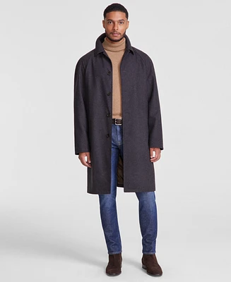 Michael Kors Men's Classic-Fit Check Overcoat