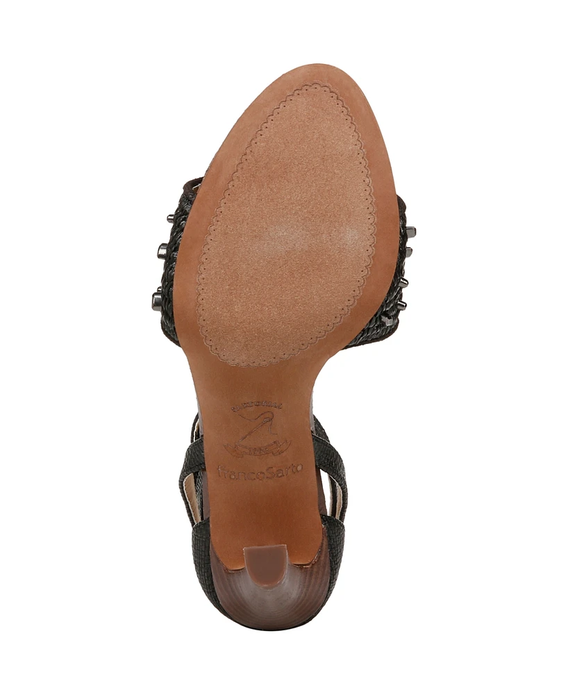 Franco Sarto Eleanor 2 Ankle Strap Evening Sandals
