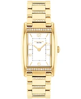 Coach Women's Reese Gold-Tone Stainless Steel Crystal Watch 24mm