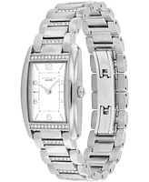 Coach Women's Reese Silver-Tone Stainless Steel Crystal Watch 24mm