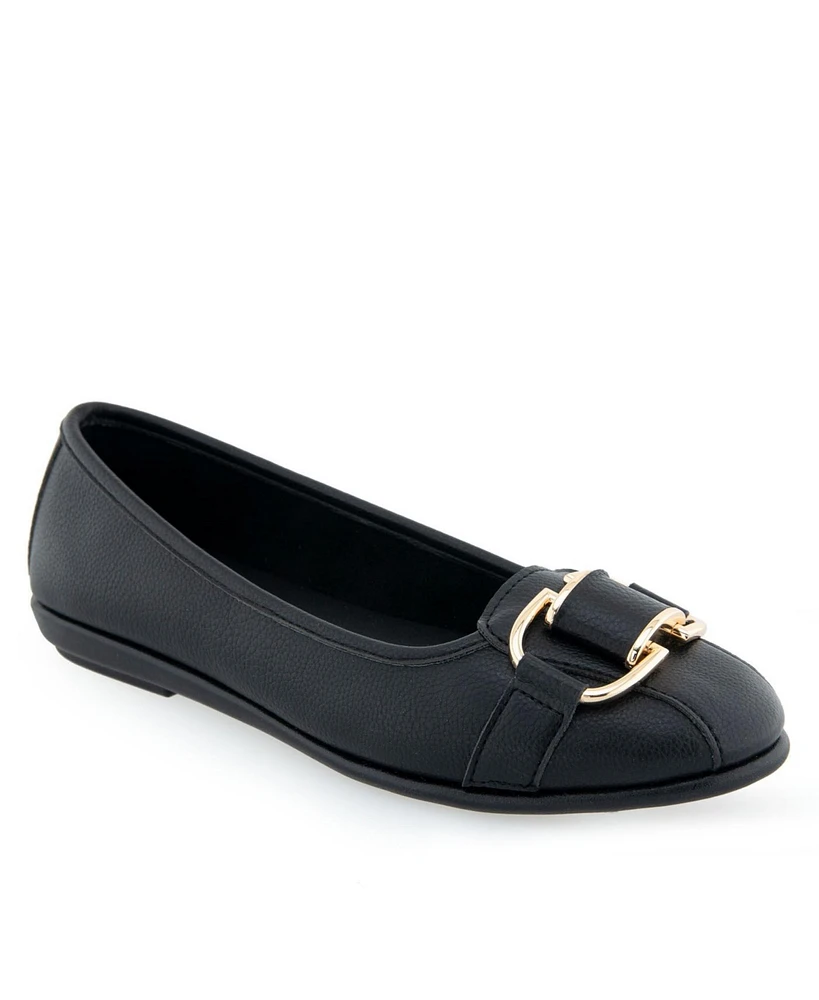 Aerosoles Women's Bentley Buckle Flats