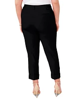 Vince Camuto Plus Size Straight-Leg Pants, Created for Macy's