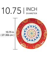 Certified International Spice Love Dinner Plates Set of 4