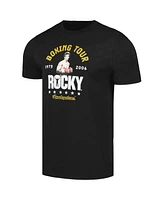 Men's Contenders Clothing Black Rocky Boxing Tour T-shirt