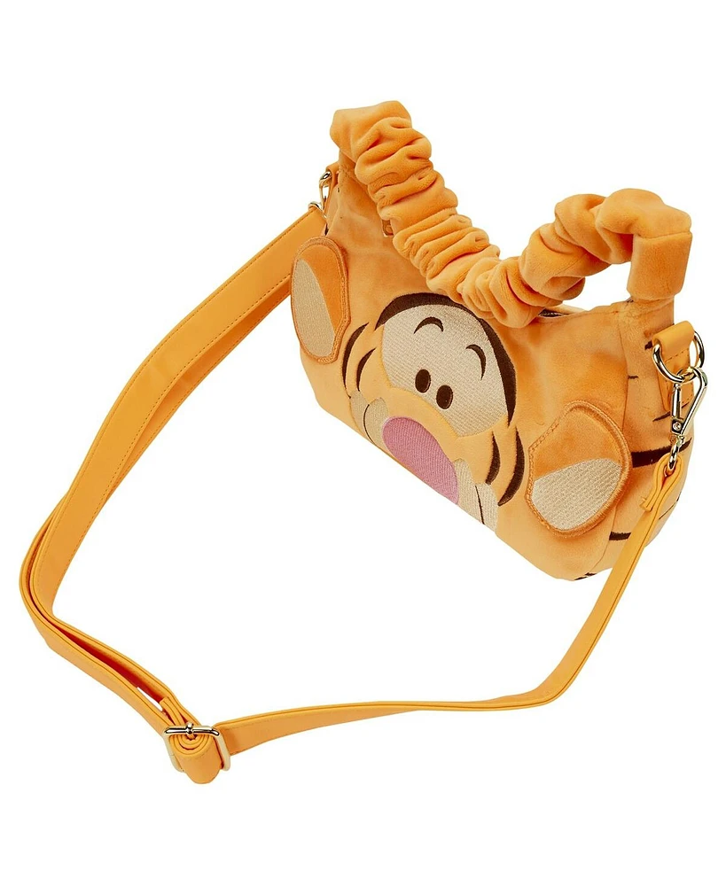 Women's Loungefly Winnie the Pooh Tigger Plush Cosplay Crossbody Bag