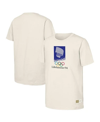 Men's Natural 1994 Lillehammer Games Olympic Heritage T-shirt