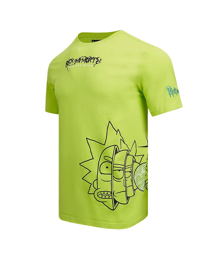 Men's Freeze Max Rick and Morty 90s Rave Rickvival T-shirt