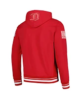 Men's Pro Standard Red Detroit Wings Retro Classic Fleece Pullover Hoodie