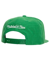 Men's Mitchell & Ness Kelly Green Boston Celtics Sweet Suede Snapback Hat