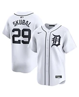 Men's Nike Tarik Skubal White Detroit Tigers Home Limited Player Jersey