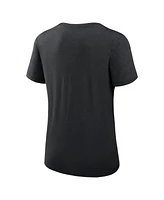 Women's Nike Black Arizona Diamondbacks Authentic Collection Performance Scoop Neck T-shirt