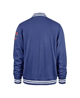 Men's '47 Brand Royal Texas Rangers Wax Pack Pro Camden Full-Zip Track Jacket