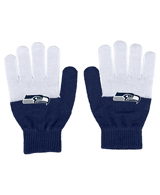 Women's Wear by Erin Andrews Seattle Seahawks Color-Block Gloves
