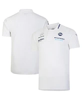 Men's Umbro White Williams Racing Cvc Media Polo