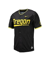 Nike Men's Oregon Ducks Pinstripe Replica Baseball Jersey