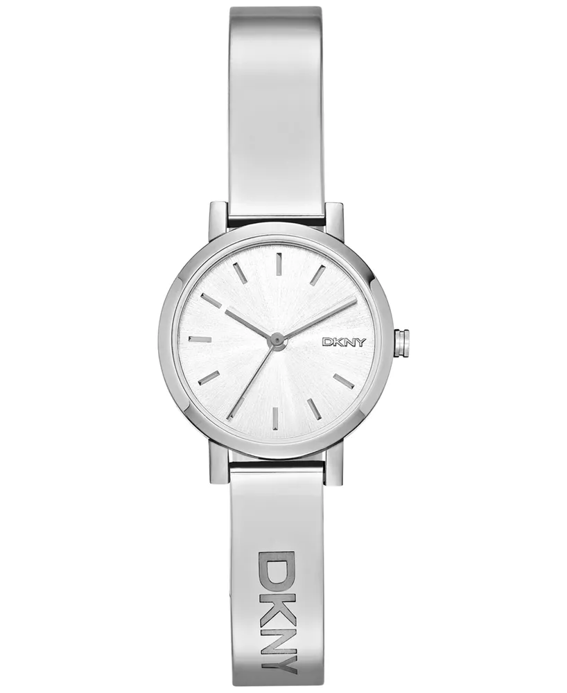 Dkny Women's Soho Stainless Steel Half-Bangle Bracelet Watch 24mm NY2306