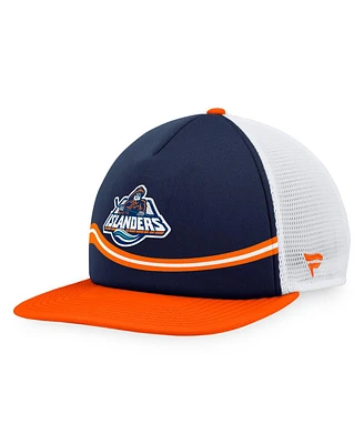 Men's Fanatics Navy New York Islanders Special Edition Trucker Adjustable Hat