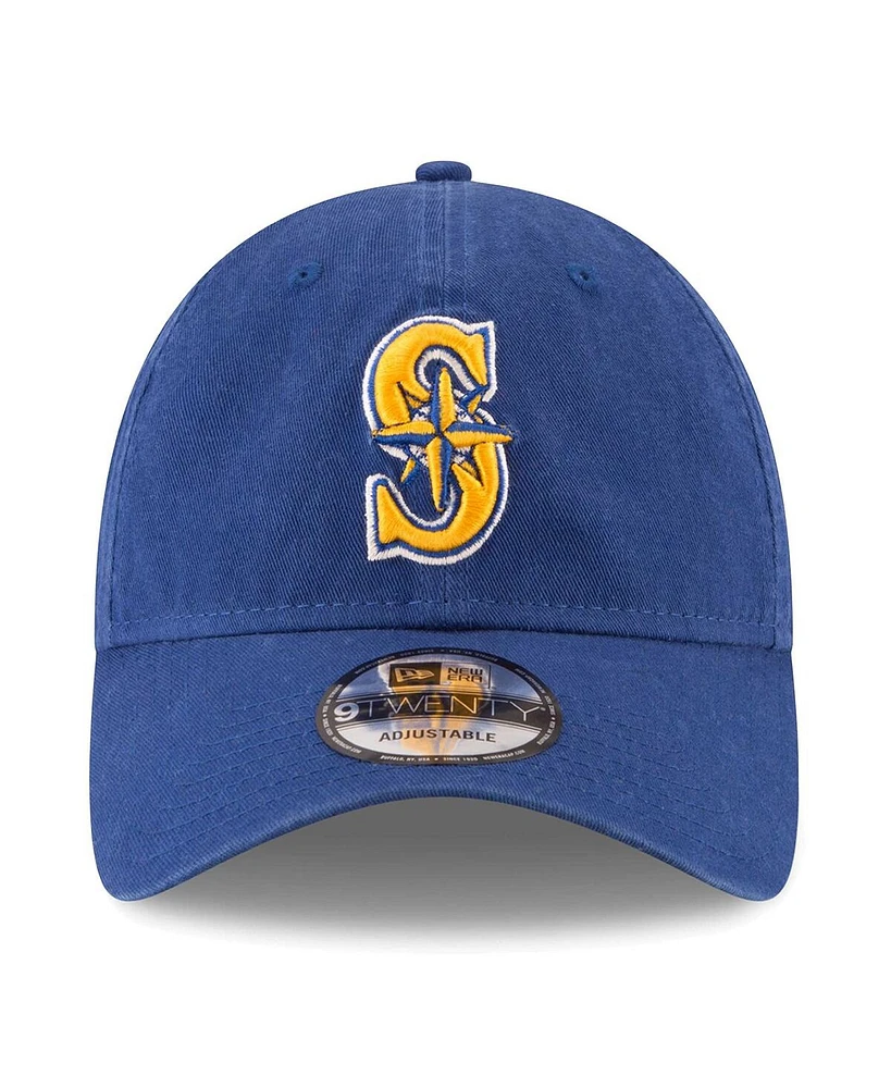 Men's New Era Navy Seattle Mariners Replica Core Classic 9TWENTY Adjustable Hat