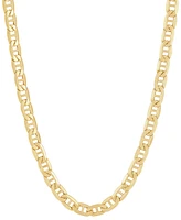 Italian Gold Polished Mariner Link 22" Chain Necklace (5.5mm) in 10k Gold