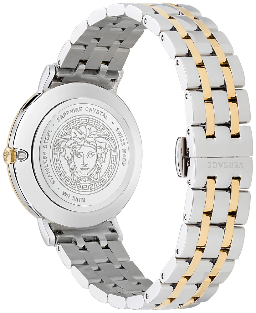 Versace Women's Swiss Two-Tone Stainless Steel Bracelet Watch 38mm