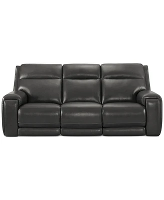 Varsani 90" Zero Gravity Leather Sofa, Created for Macy's