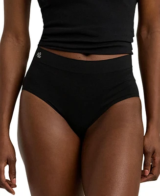 Lauren Ralph Women's Seamless Stretch Jersey High-Rise Brief Underwear 4L0012