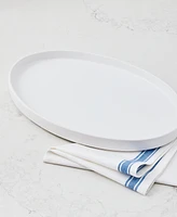 The Cellar Aaden Matte Stackable Oval Serve Platter, Created for Macy's