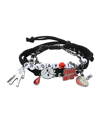 Friday The 13th Horror Icons 4-Pack Arm Bracelets Party Set