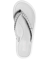 Michael Kors Zaza Embellished Platform Flip Flop Sandals