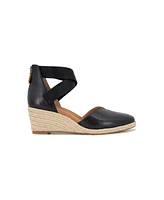 Gentle Souls Women's Orya Wedge Pointy Toe Espadrille Sandals